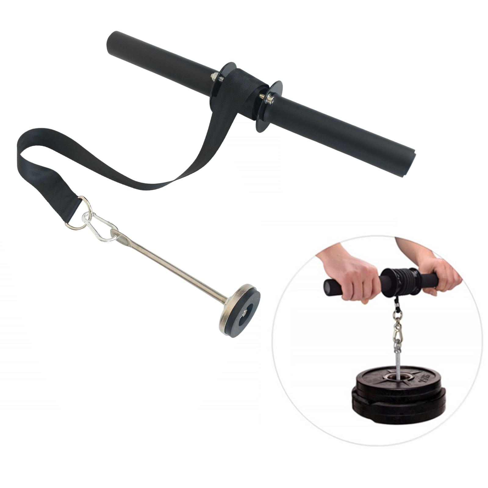Wrist Roller Forearm - 手首と前腕のブラスターソフトフォームグリップハンドルワンサイズリストローラー手首ハンド前腕ブラスターワークアウトフィットネスジムホーム