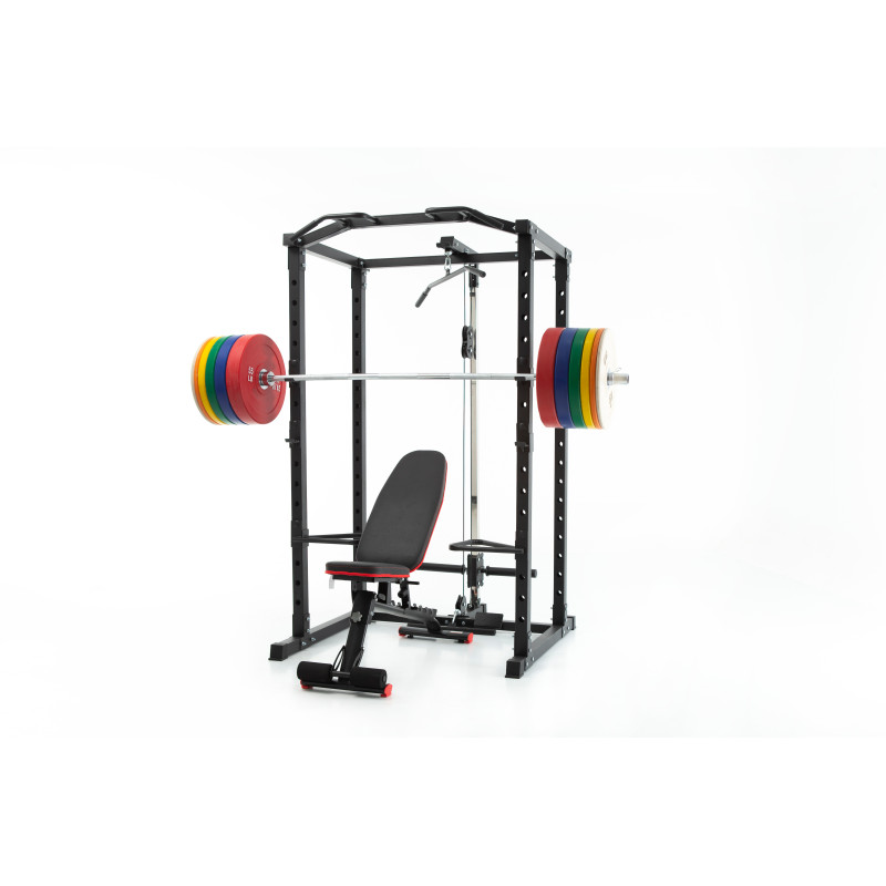 Home Gym Multi Station - ユニセックスホームジム多機能トレーナースクワットラックマシンモダンパワーケージ（マルチステーション付き）
