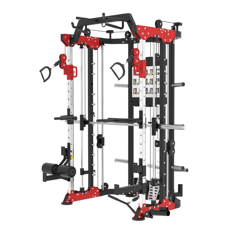 Home Gym Smith - 工場直販フィットネス機器マルチステーションウェイトリフティングホームジム機器多機能スミスマシン