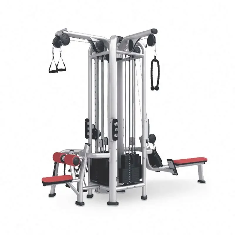 Home Gym Multi Station - 筋力トレーニングスポーツ機器一体型トレーナージムステーションマルチジャングル8（ボディビルディング用）