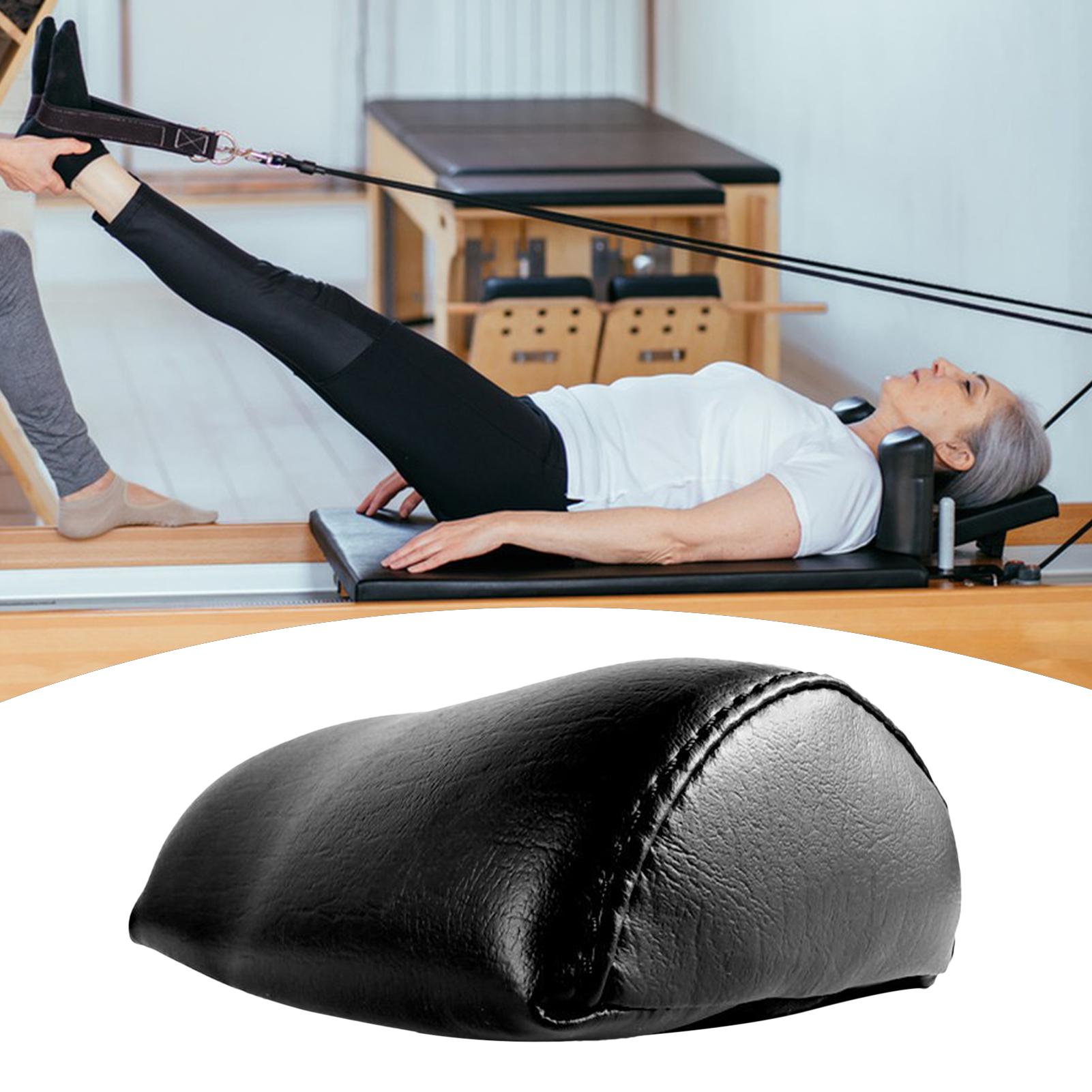 Home Gym Yoga Mat - 人間工学に基づいたピラティス用ヘッドピロー、ヨガマット用ワークアウトサポートクッション、ホームジムや寮で快適なヘッドレスト