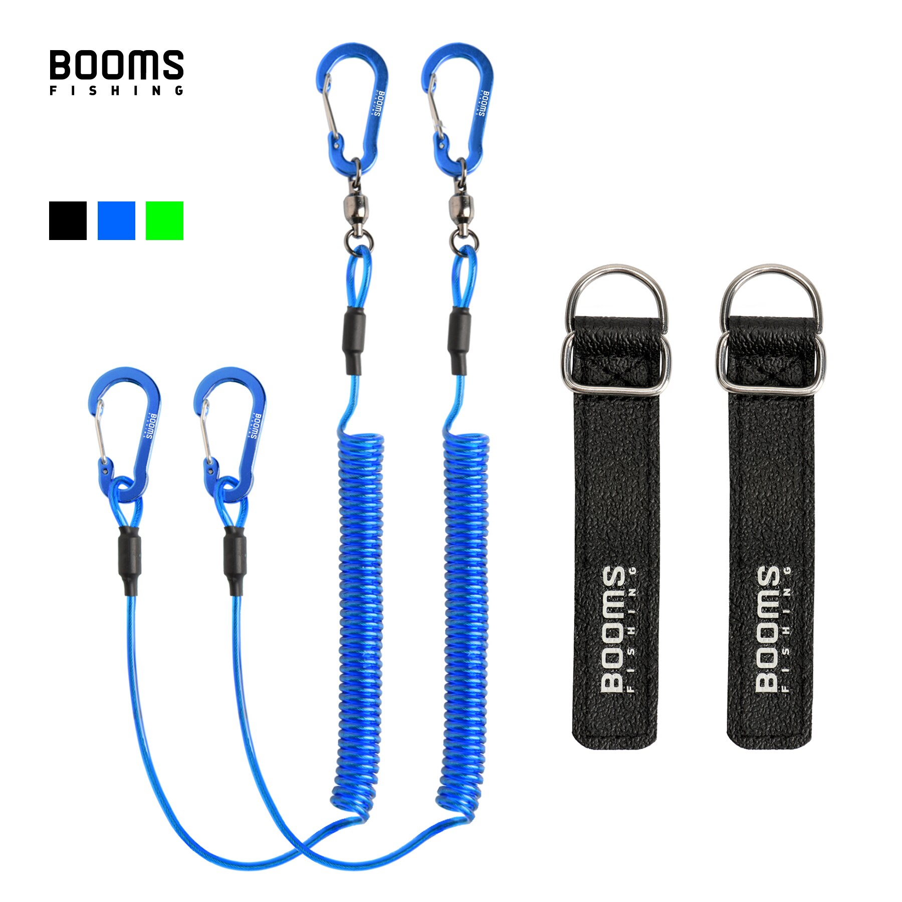 Resistance Band Heavy - ブーム釣りt02rb1釣りロッドテザーボートカヤックパドル2mヘビーデューティ弾性ランヤード釣り道具用ロッドストラップ4ピース/セット
