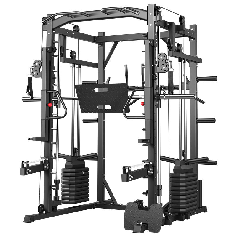 Home Gym Smith - スミスマシン総合トレーニングパワーラックプロフェッショナル多機能フィットネス機器エクササイズ多機能