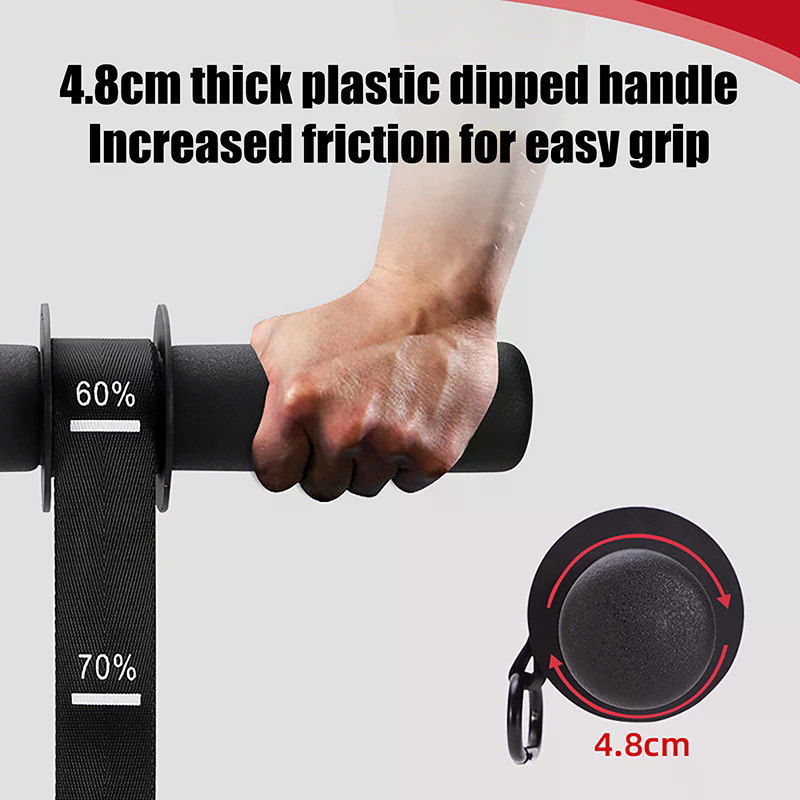 Wrist Roller Forearm - 前腕強化トレーナー リストローラー 厚みのある滑り止めハンドル付き 調節可能なベルト リスト強化器具 フィットネス機器