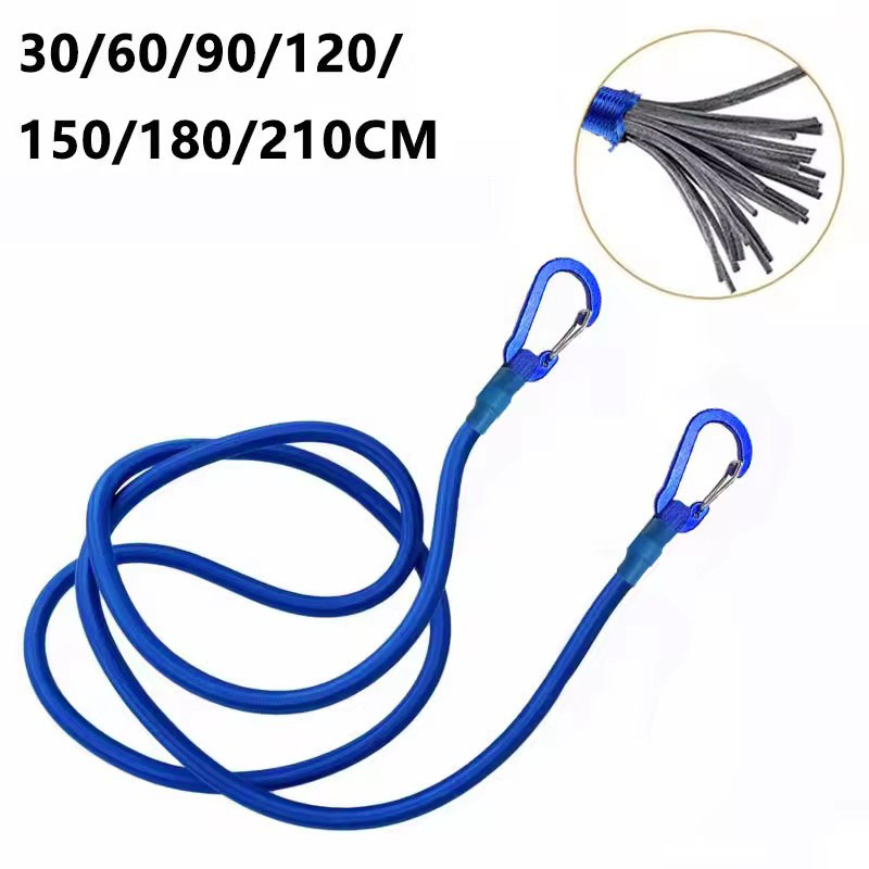 Resistance Band Heavy - 荷物弾性ストラップ 8 ミリメートルヘビーデューティ弾性ロープテントバインディングロープキャンプ用品スピードボート駐車場バインディングロープ