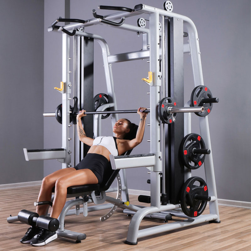 Home Gym Smith - ハイテクケーブルクロスオーバースミスマシン高品質エクササイズマシン、家庭用フィットネスジムクラブ用