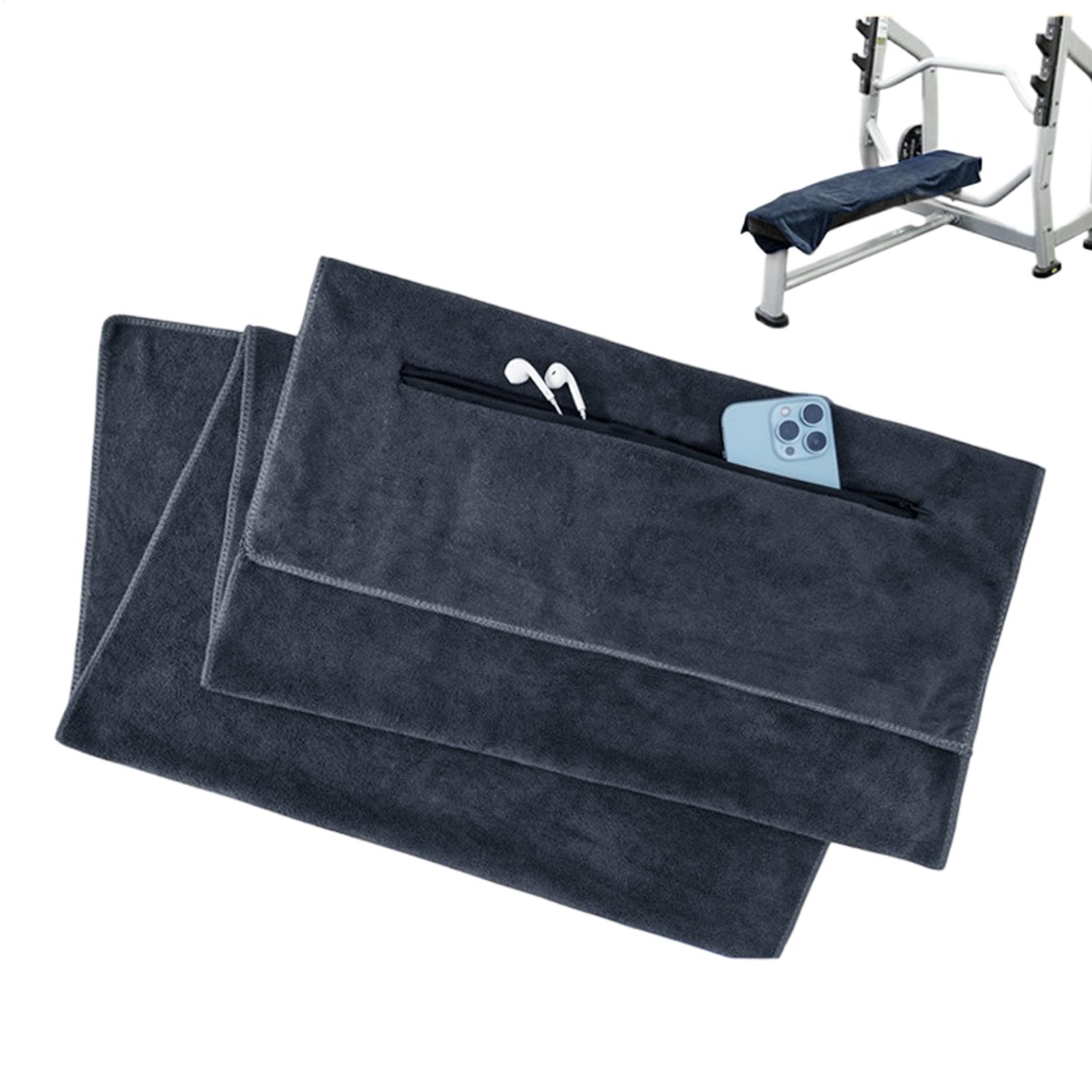Home Gym Yoga Mat - 高性能ジムタオル マイクロファイバー 超吸水速乾 ヨガ、テニス、フィットネストレーニング、マット＆ベンチカバー用