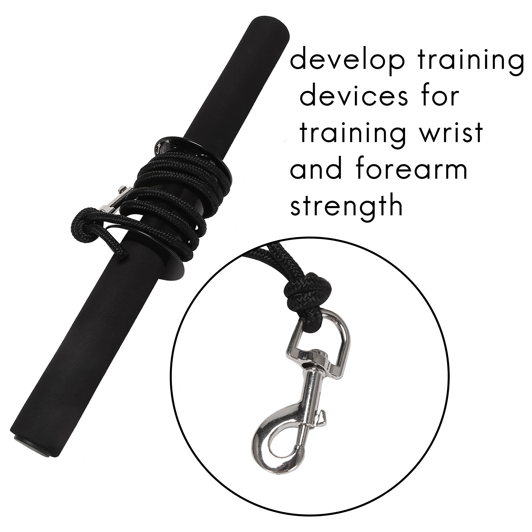 リストローラーエクササイザー トレーナー 前腕強化エクササイ - Wrist Roller Forearm のレビューと価格