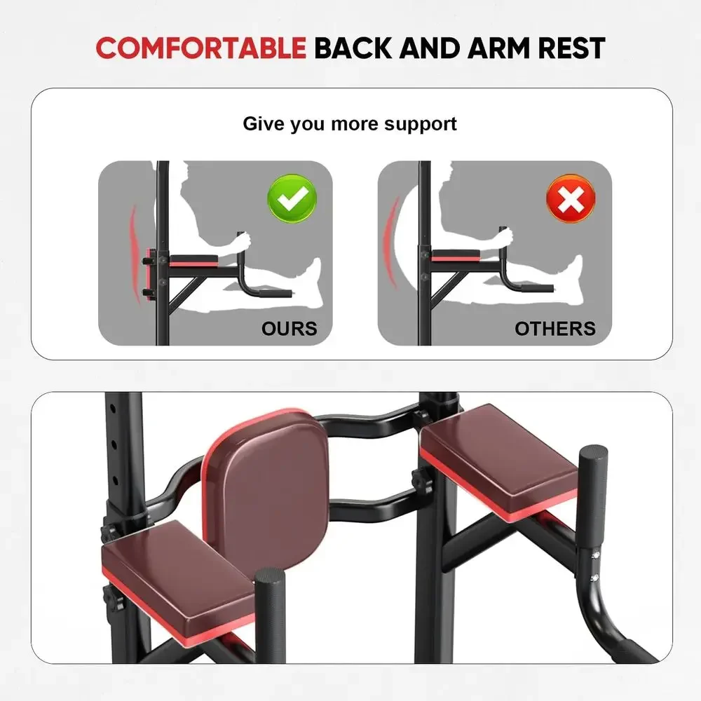 調整可能な多機能パワータワー、懸垂、腕立て伏せ、ディップスス - Home Gym Multi Station のレビューと価格