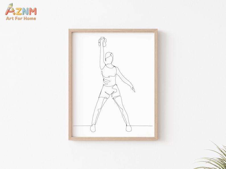AZNM フィットネスワークアウトラインアートキャンバスウォ - Home Gym Decor のレビューと価格