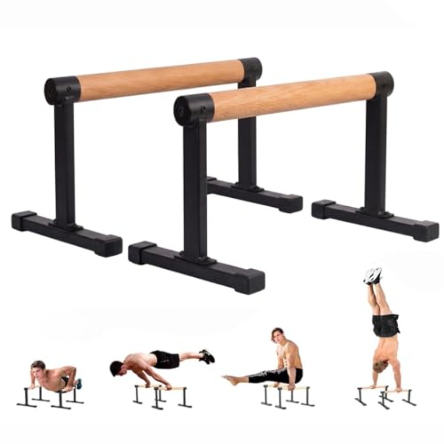 ホームジム用木製平行棒 体操用 ブナ材 ナチュラルカラー 耐 - Home Gym Installation のレビューと価格
