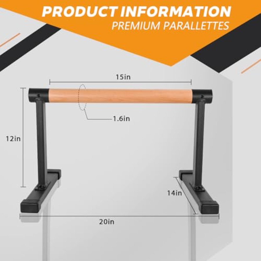 ホームジム用木製平行棒 体操用 ブナ材 ナチュラルカラー 耐 - Home Gym Installation のレビューと価格