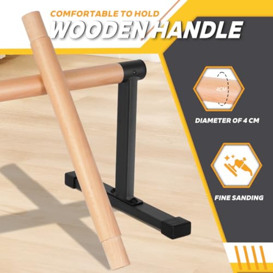 ホームジム用木製平行棒 体操用 ブナ材 ナチュラルカラー 耐 - Home Gym Installation のレビューと価格