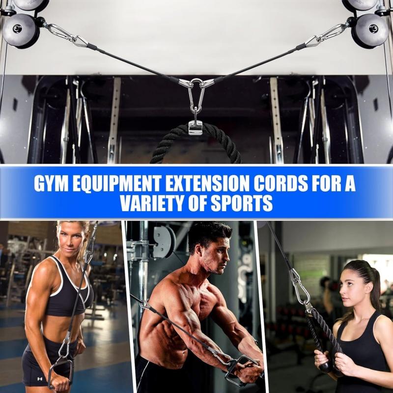 1/2 個ジムケーブル延長互換性ボウフレックスホームジムアク - Home Gym Bowflex Machine のレビューと価格