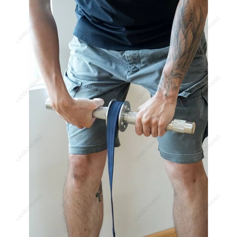ステンレス鋼製前腕ローラー手首トレーナーハンドグリップアーム - Wrist Roller Forearm のレビューと価格
