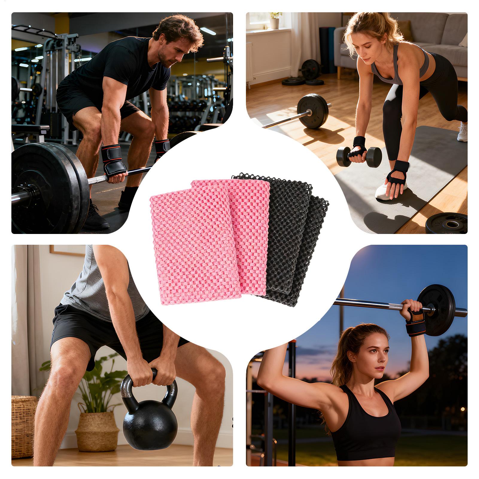 滑り止めピラティス マット 4枚セット ワークアウトハンドグ - Home Gym Yoga Mat のレビューと価格