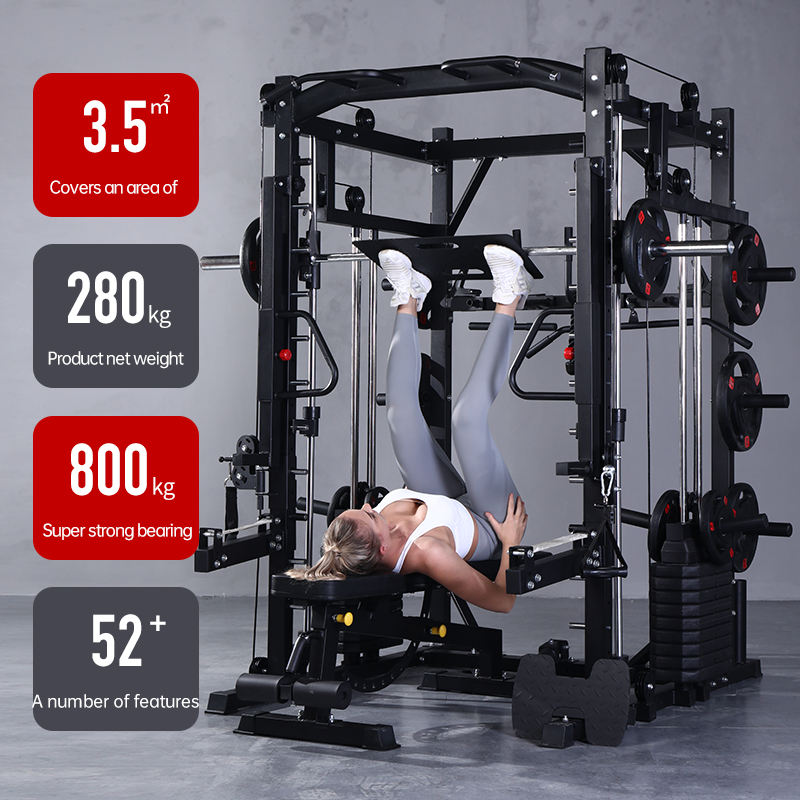 スミスマシン総合トレーニングパワーラックプロフェッショナル多 - Home Gym Smith のレビューと価格