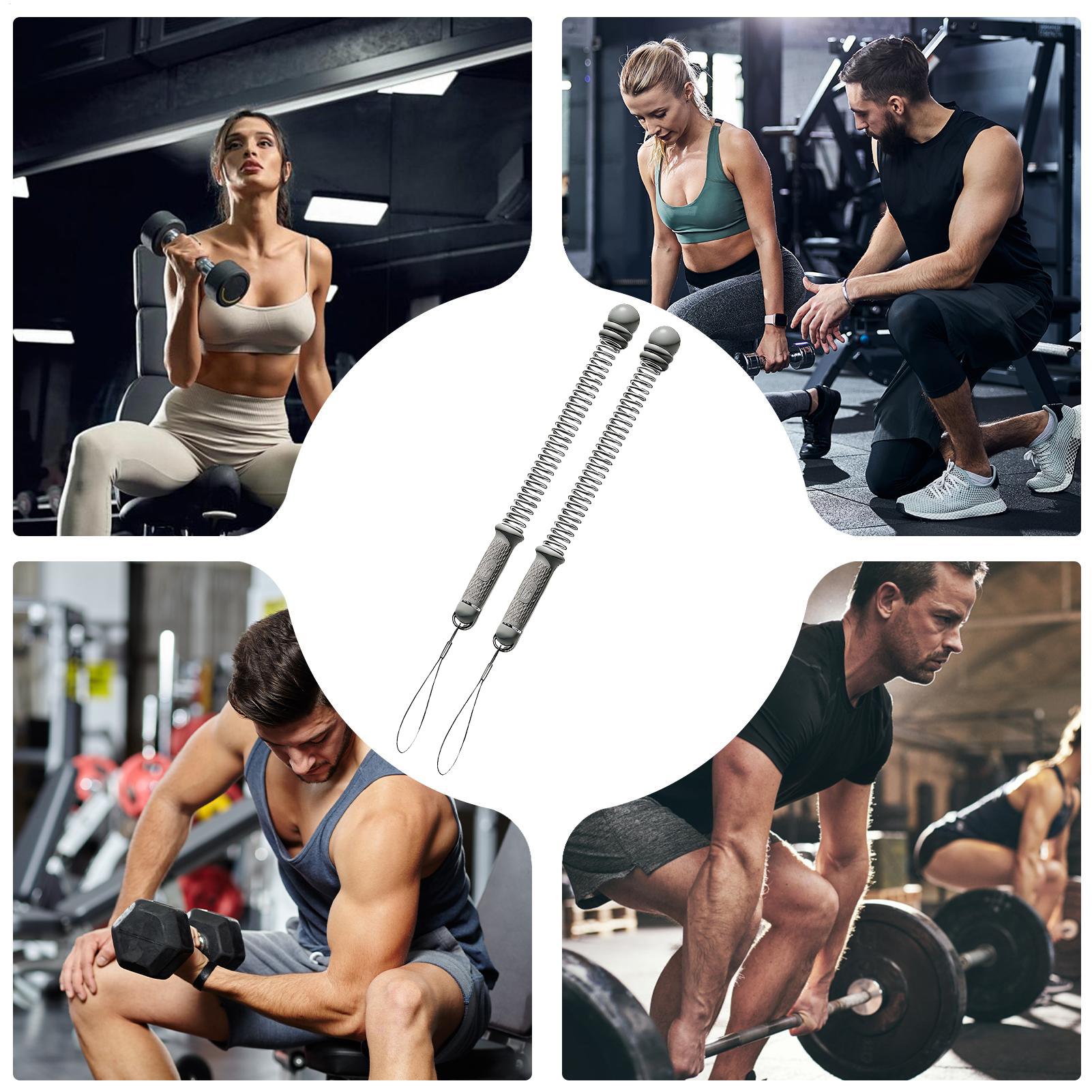 バトルロープ ホームジム用 調節可能なアームトレーニング器具 - Home Gym Workout のレビューと価格