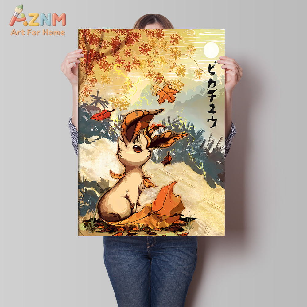 キャンバスアートワーク絵画ポケモンゼニガメポスター漫画の絵ク - Home Gym Decor のレビューと価格