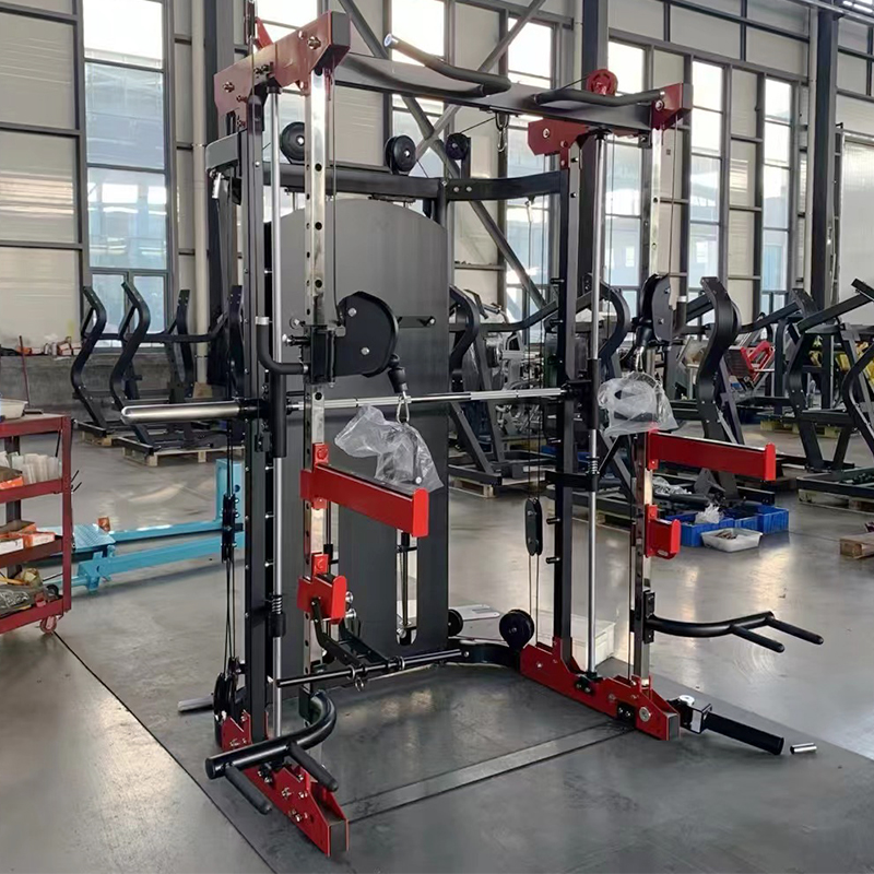 業務用マルチスミスマシンジム機器ホームジム多機能パワーケージ - Home Gym Smith のレビューと価格
