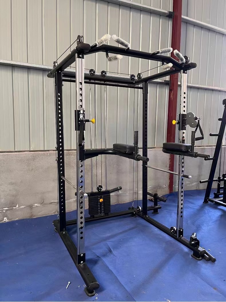 多機能ホームジム機器 スクワットラック プルアップバー パワ - Home Gym Smith のレビューと価格