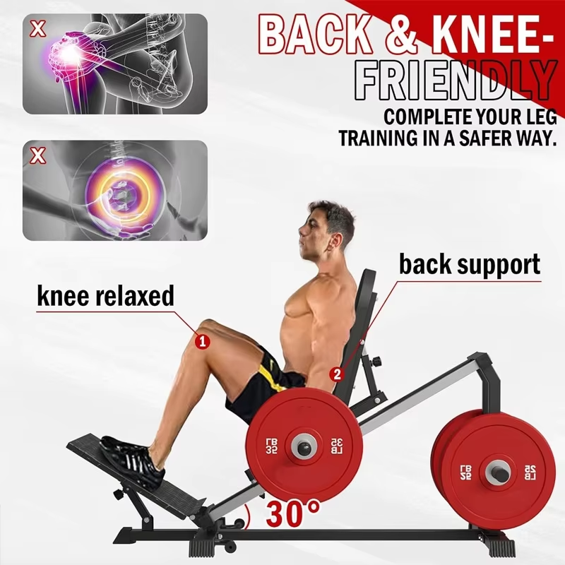 2-in-1グルートトレーナーリバースペダルホームジムヒップ - Home Gym Hip Thrust Machine のレビューと価格