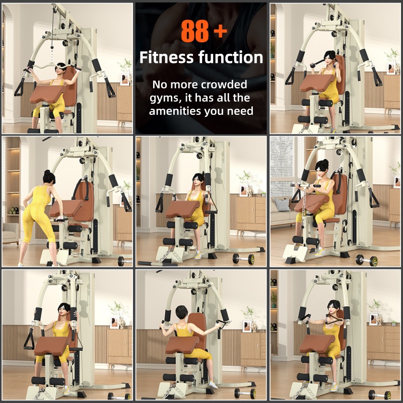 総合トレーニングマシン ハイプルフィットネスマシン 多機能シ - Home Gym Multi Station のレビューと価格