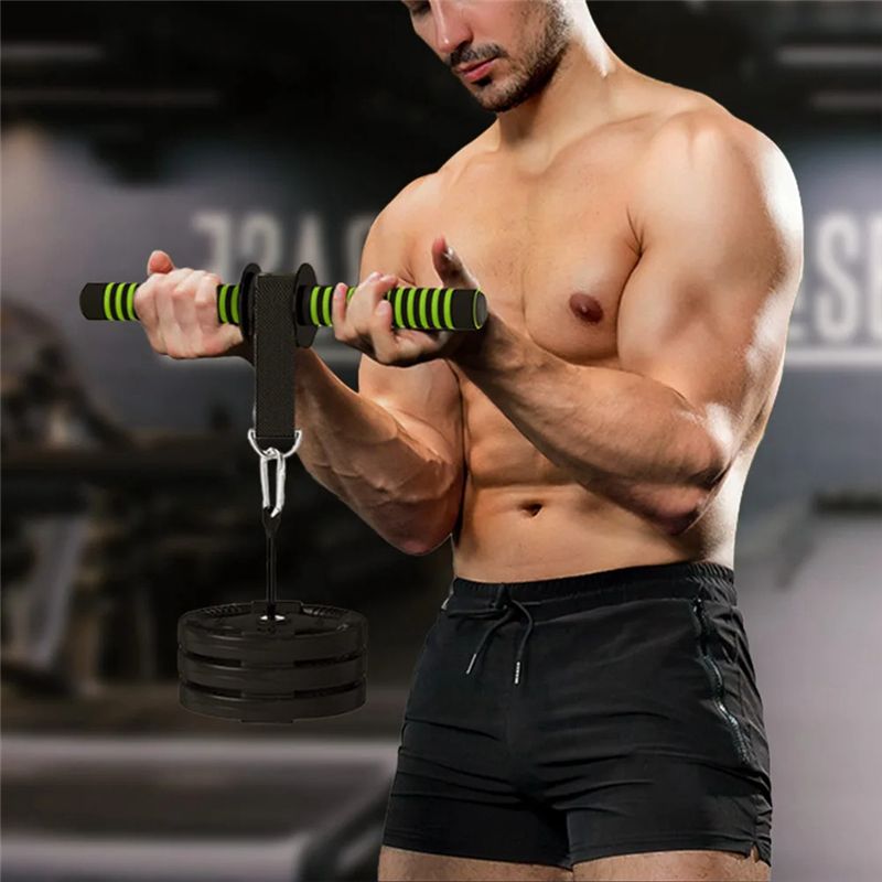 【スーパーニュー】1 個入り前腕筋力トレーナー手首トレーニン - Wrist Roller Forearm のレビューと価格
