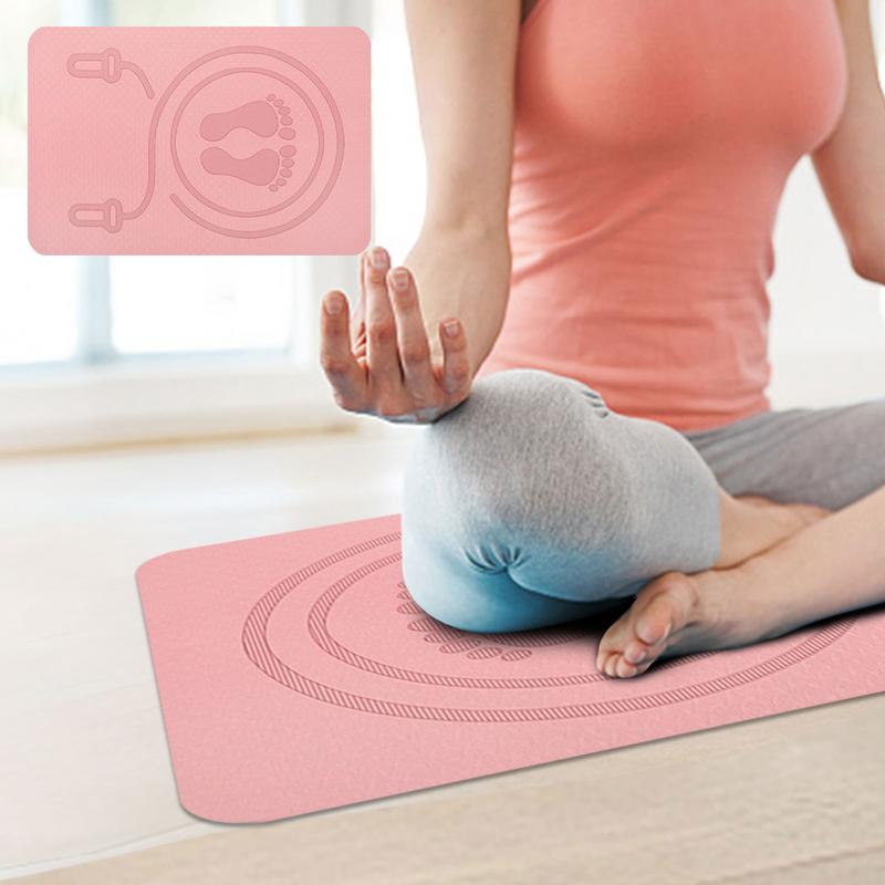 6mmジャンプロープマット TPE素材 耐衝撃 防音 エクサ - Home Gym Yoga Mat のレビューと価格