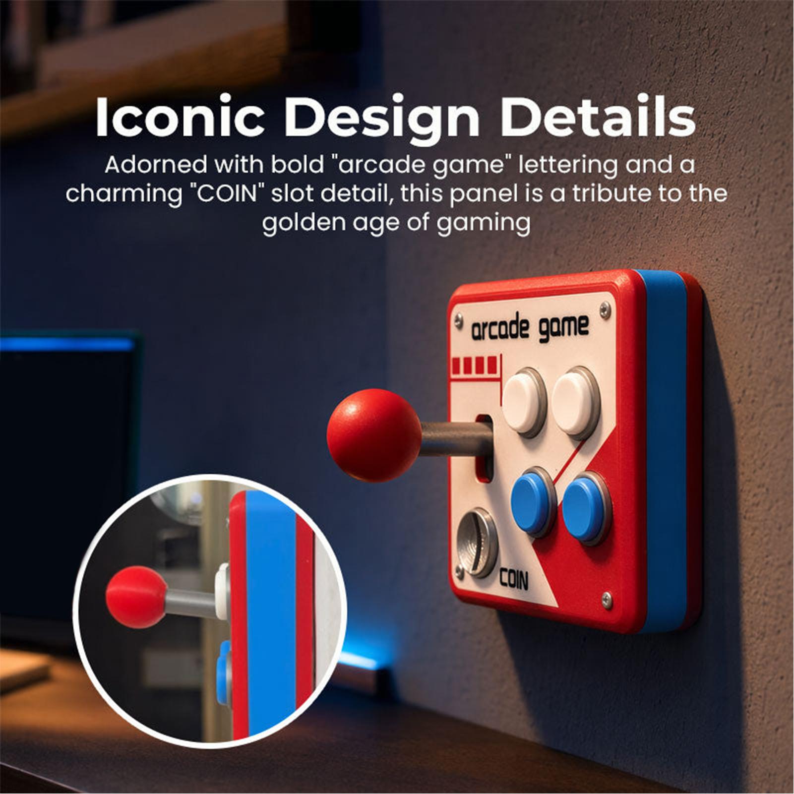 クリエイティブレトロアーケードゲームライトスイッチカバーレト - Home Gym Decor のレビューと価格