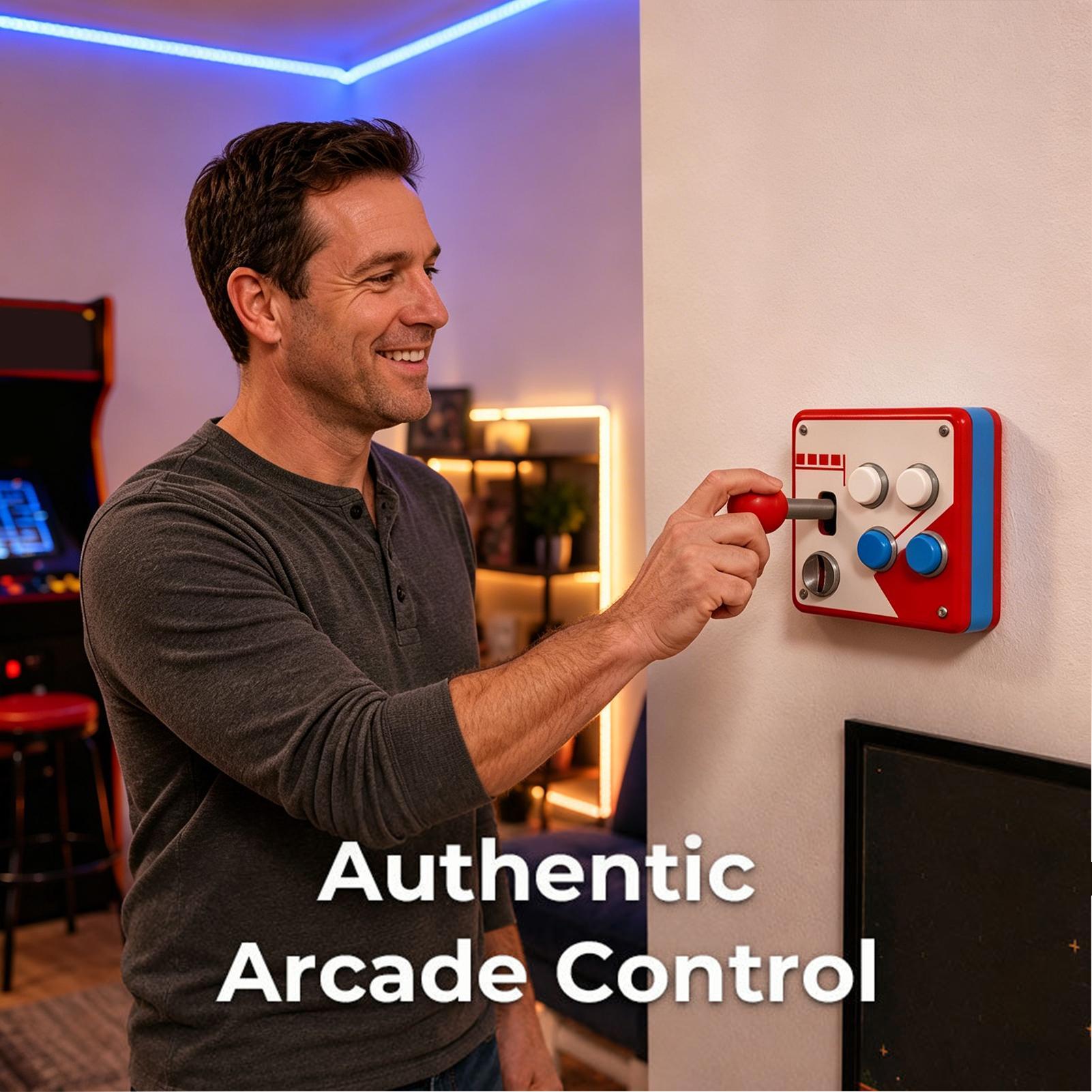 クリエイティブレトロアーケードゲームライトスイッチカバーレト - Home Gym Decor のレビューと価格