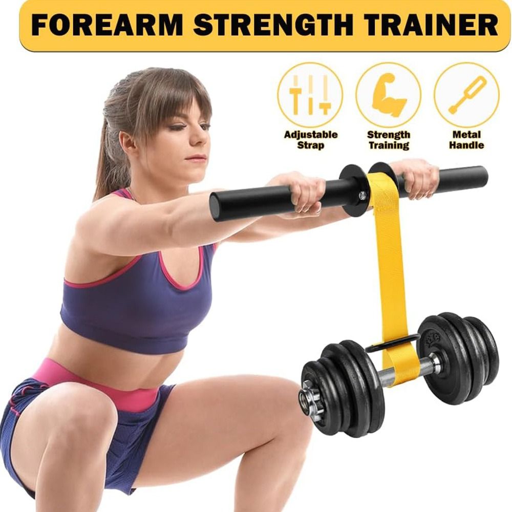 調整可能な抵抗付き前腕強化器具、頑丈で耐久性のあるリストロー - Wrist Roller Forearm のレビューと価格