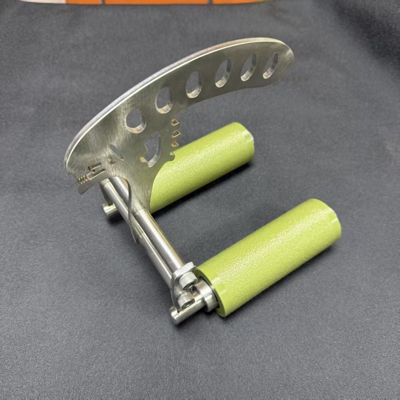 L字型リストローラー デュアルハンドトレーナー 交換可能なグ - Wrist Roller Forearm のレビューと価格