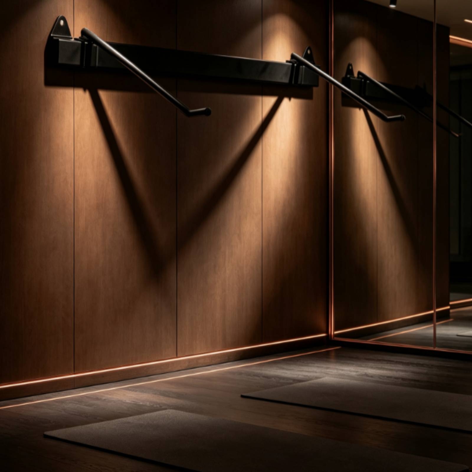 エクササイズマット収納ラック 金属製エクササイズマットラック - Home Gym Installation のレビューと価格