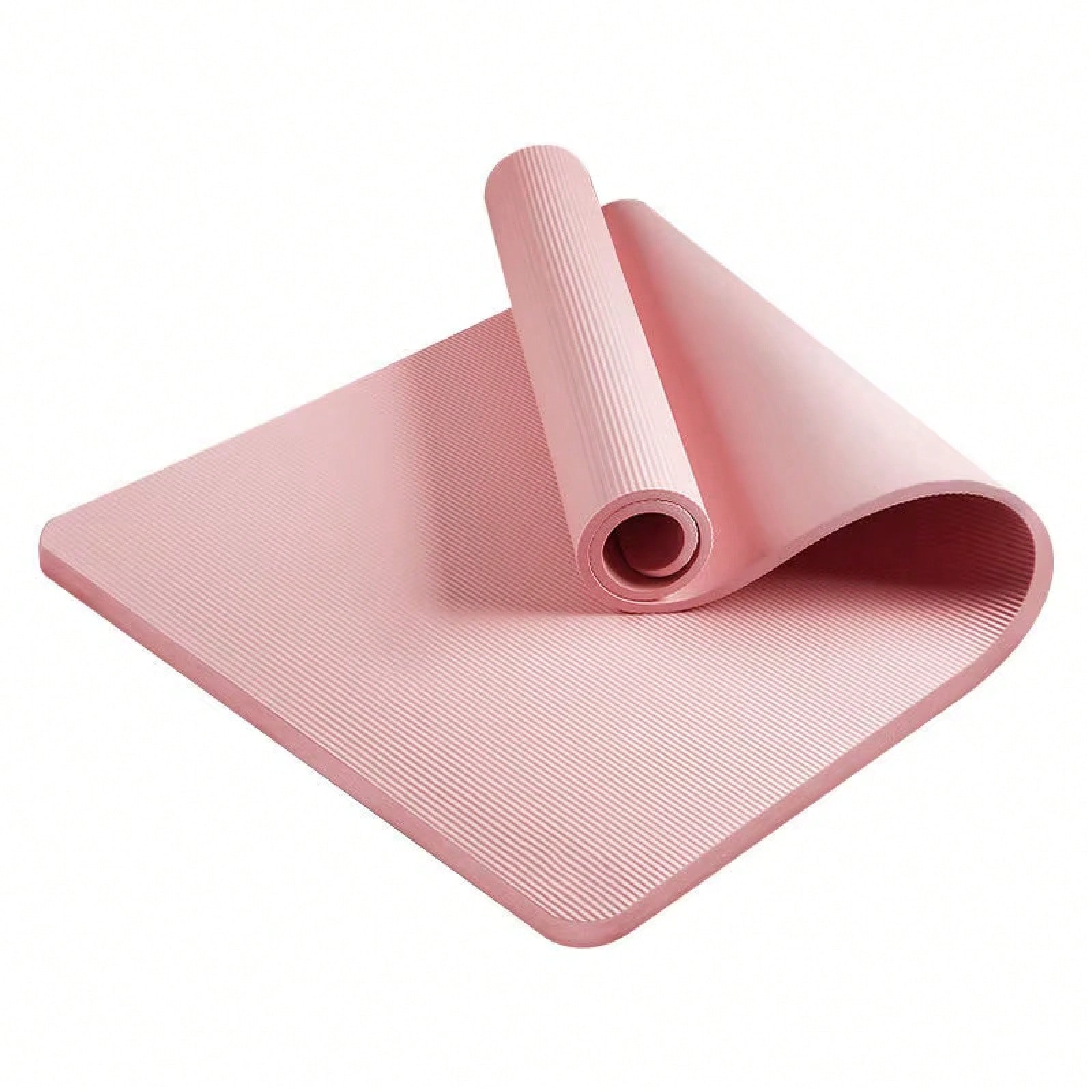 185*61CM ピンクの滑り止めヨガマットセット衝撃吸収快 - Home Gym Yoga Mat のレビューと価格