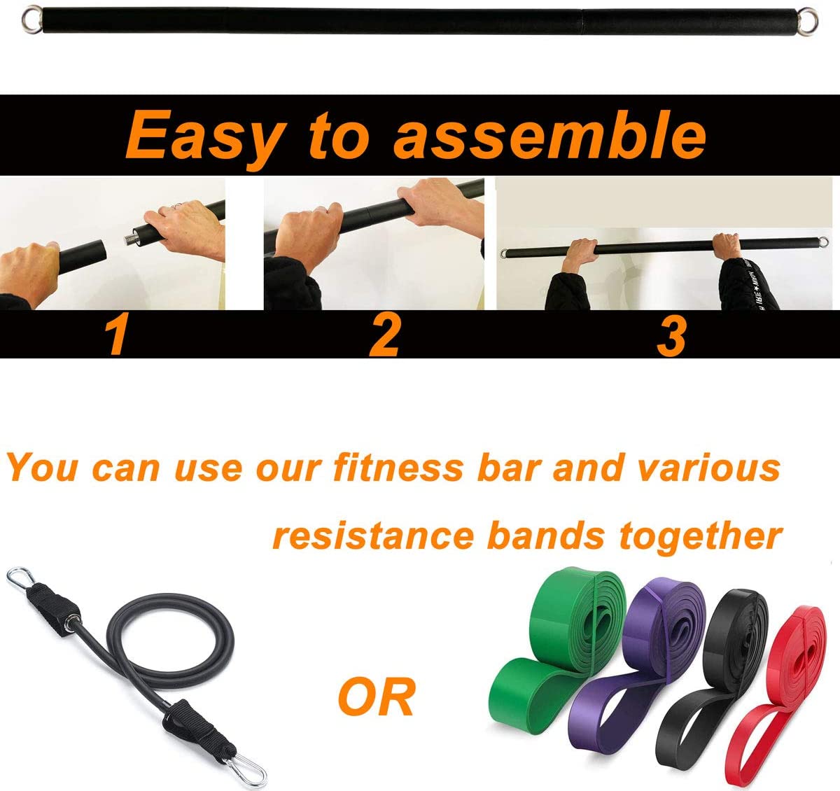 150ポンド フィットネス戦利品抵抗弾性バンドワークアウト  - Home Gym Resistance Machine のレビューと価格