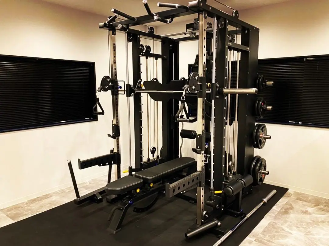 #   業務用オールインワンパワーラックジムフィットネス機器 - Home Gym Smith のレビューと価格