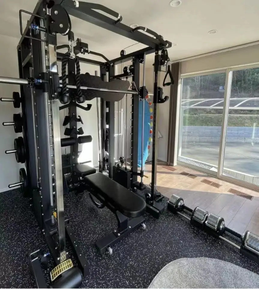 #   業務用オールインワンパワーラックジムフィットネス機器 - Home Gym Smith のレビューと価格