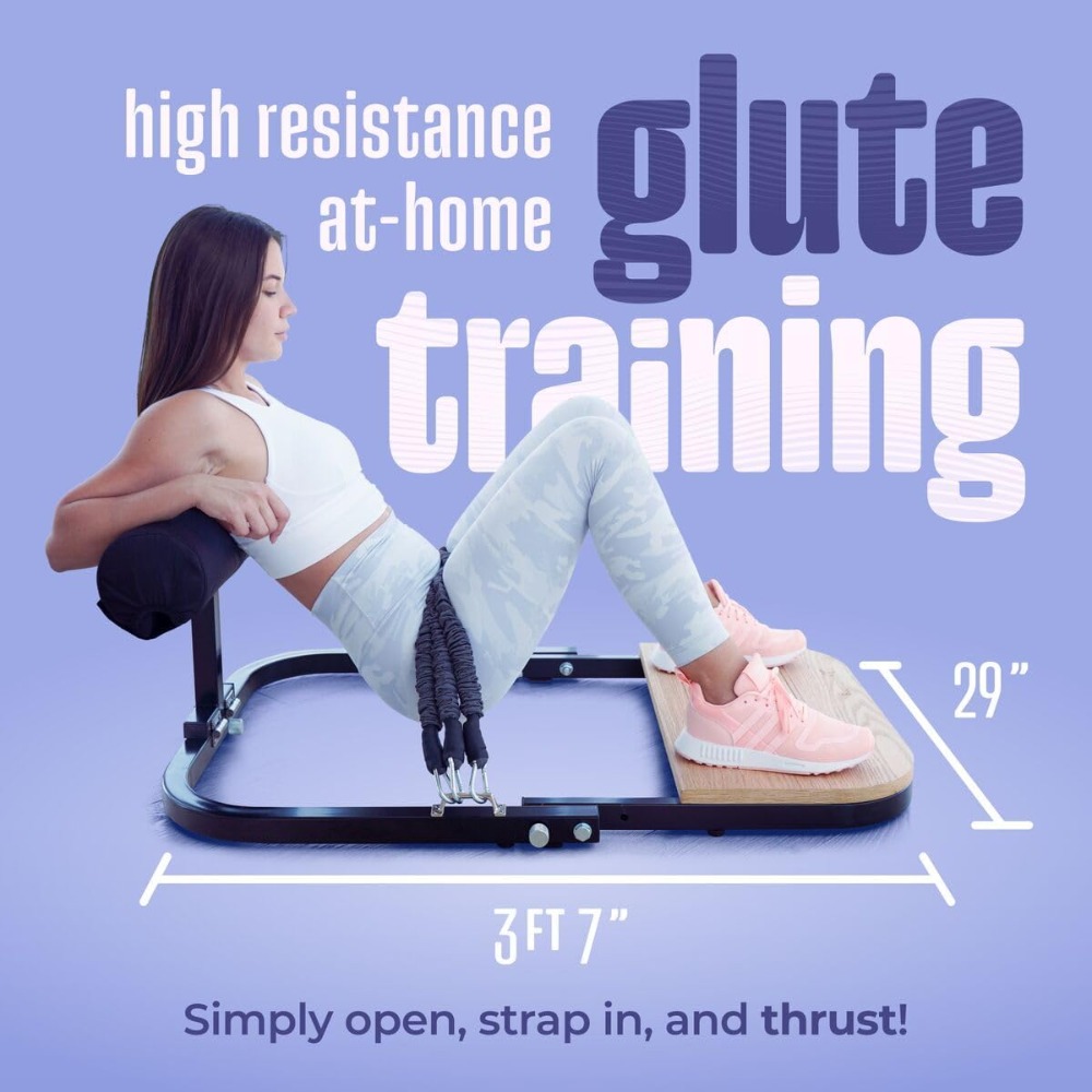 お得な価格！高負荷ヒップスラストマシン、臀筋トレーニング用ホ - Home Gym Hip Thrust Machine のレビューと価格